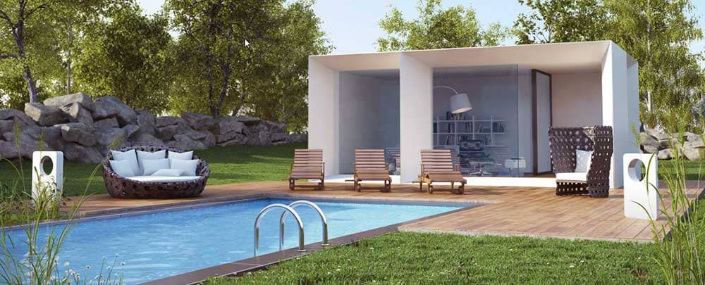 Pool house - Outdoor Line 